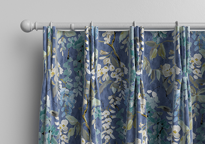 Wisteria, Marine - Made to Measure Curtains - Image 11